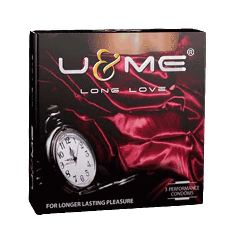 U & ME Long Love Condom 3's Pack
